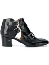 Laurence Dacade Multiple Buckle Ankle Boots In Black