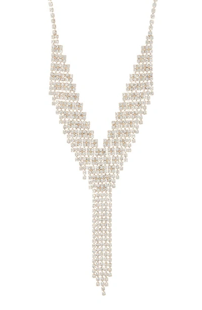 Tasha Crystal Y-necklace In Gold