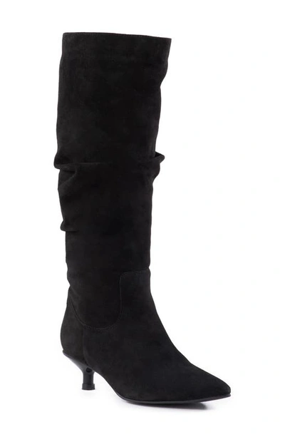 Seychelles Acquainted Slouch Pointed Toe Boot In Black