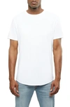 Cuts Pima Cotton Blend T-shirt In White