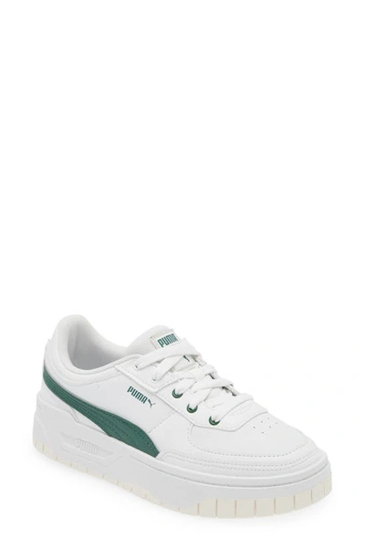 Puma Cali Dream Platform Trainer In  White-vine