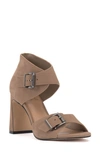 Vince Camuto Alinah Ankle Strap Pump In Truffle Taupe