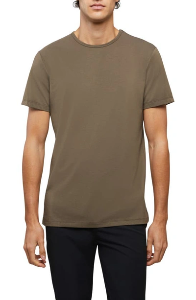 Cuts Ao Split Hem T-shirt In Shadow