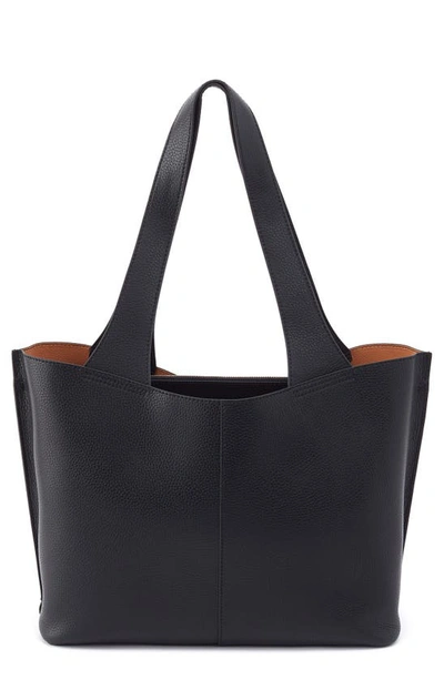 Hobo Vida Leather Tote In Black