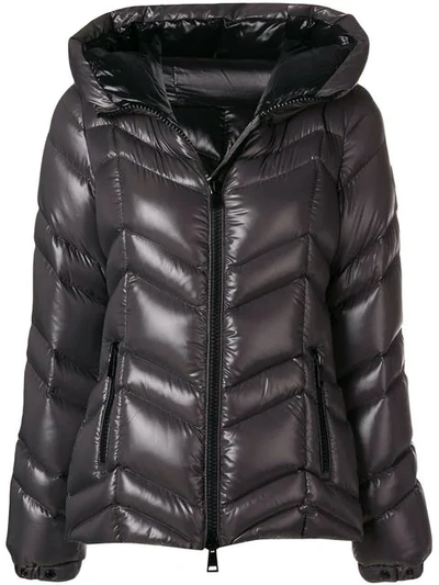Moncler Down Filled Hooded Puffer Jacket - Grey