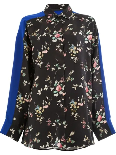 Haider Ackermann Floral Print Shirt In Black