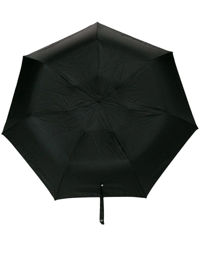 Alexander Mcqueen Skull Embellished Umbrella In Black