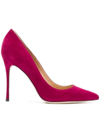 Sergio Rossi Pointed Stiletto Pumps - Pink