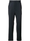 Mauro Grifoni Cropped Straight-leg Trousers - Blue