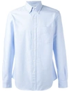 Aspesi Classic Oxford Shirt In Blue
