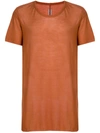 Rick Owens Basic T-shirt - Brown
