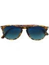 Persol Oval Frame Sunglasses - Brown