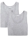 Dolce & Gabbana Tank Top In Grey