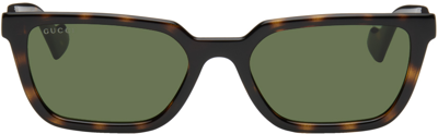 Gucci Cat-eye Shaped Frame Sunglasses In Brown