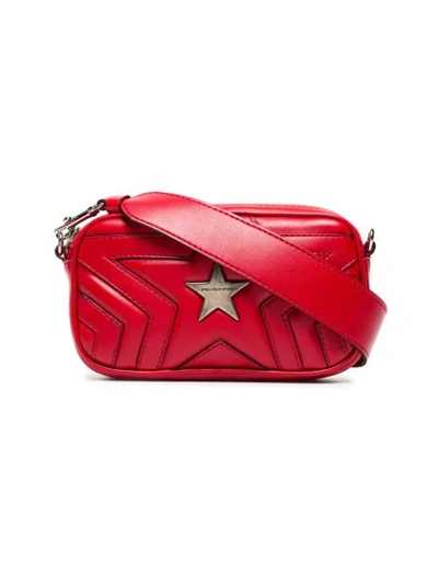 Stella Mccartney Stella Star Crossbody Bag In Red