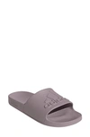 Adidas Originals Adilette Aqua Sportswear Slide Sandal In Fig/fig/fig