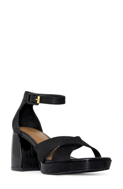 Donald Pliner Women's Ankle Strap High Heel Sandals In Black