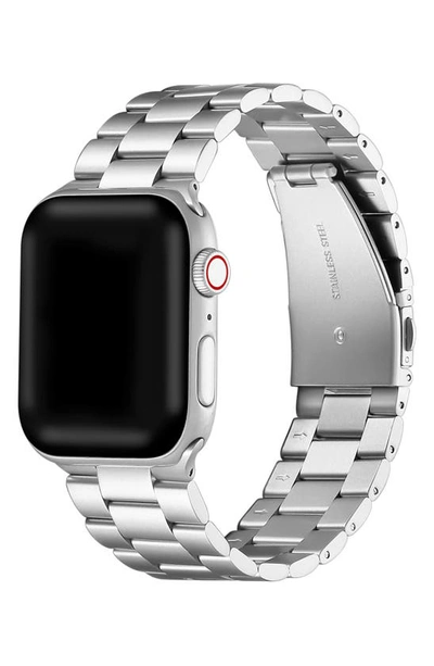 The Posh Tech Sloan Stainless Steel Apple Watch® Bracelet Watchband In Silver