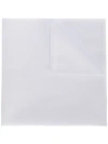 Alessandro Gherardi Pocket Square In White