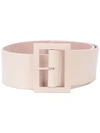 B-low The Belt Wide Buckle Belt - Pink