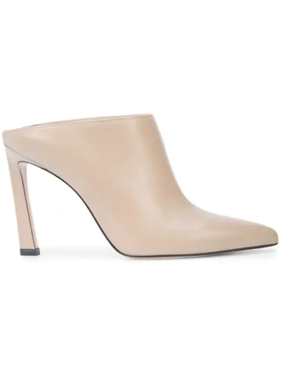 Stuart Weitzman Camila Pointed Toe Pumps - Grey