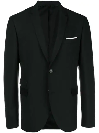 Neil Barrett Fitted Blazer - Black