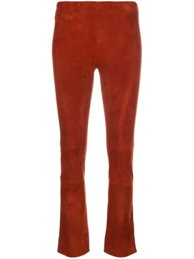 Stouls Maria Rosa Skinny Trousers - Red