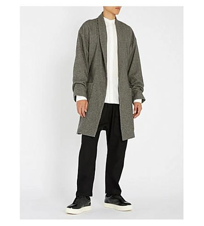 The Elder Statesman Cotton In Charcoal