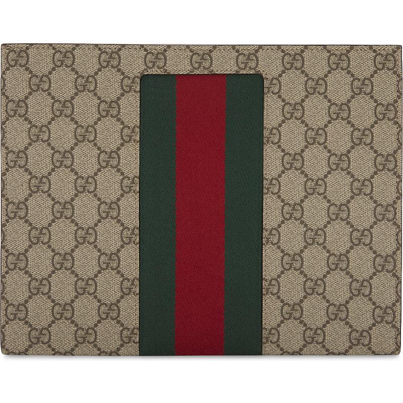 gucci supreme wash bag