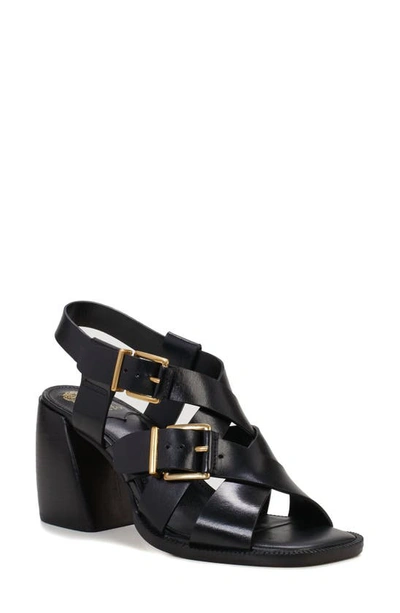 Vince Camuto Penina Ankle Strap Sandal In Black