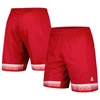Adidas Originals Adidas Scarlet Nebraska Huskers Swingman Replica Basketball Shorts