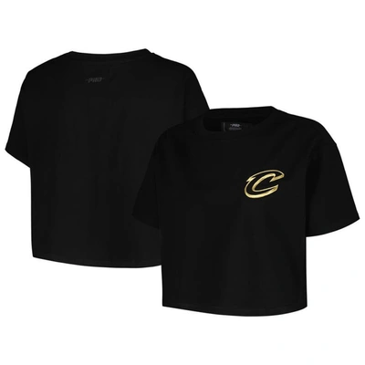 Pro Standard Black Cleveland Cavaliers Holiday Glam Boxy T-shirt
