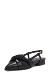 Vince Camuto Jyle Slingback Pointed Toe Flat In Black