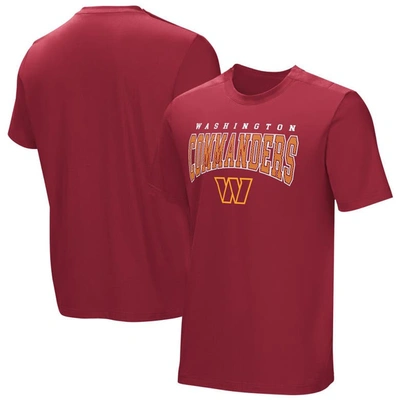 Nfl Burgundy Washington Commanders Home Team Adaptive T-shirt