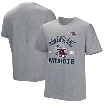 Nfl Gray New England Patriots Tackle Adaptive T-shirt