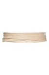 Ada Leather Wrap Belt In Vogue