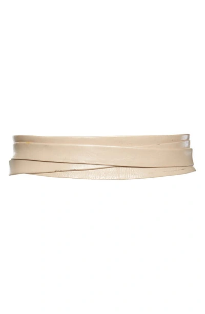 Ada Leather Wrap Belt In Vogue