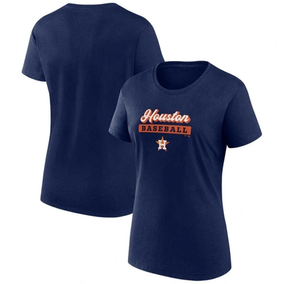 Fanatics Branded Navy Houston Astros State Script T-shirt