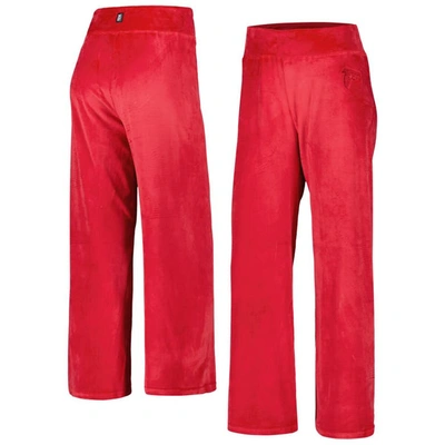 Dkny Sport Red Atlanta Falcons Demi Straight Leg Pants