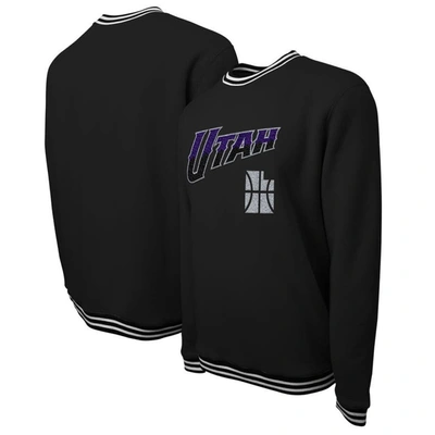 Stadium Essentials Unisex  Black Utah Jazz 2023/24 City Edition Club Level Pullover Sweatshirt