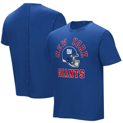 Nfl Royal New York Giants Field Goal Assisted T-shirt