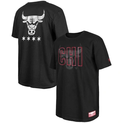 New Era Black Chicago Bulls 2023/24 City Edition Elite Pack T-shirt