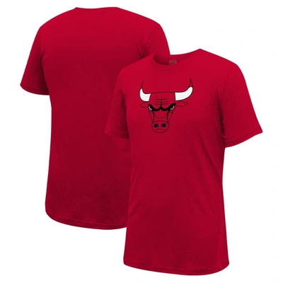 Stadium Essentials Unisex  Red Chicago Bulls Primary Logo T-shirt