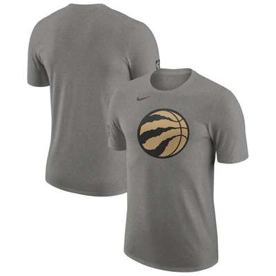 Nike Men's  Charcoal Toronto Raptors 2023/24 City Edition Essential Warmup T-shirt