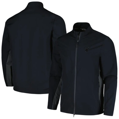 Levelwear Black Milwaukee Bucks Harrington Full-zip Jacket