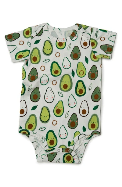 Loulou Lollipop Babies' Avocado Print Bodysuit