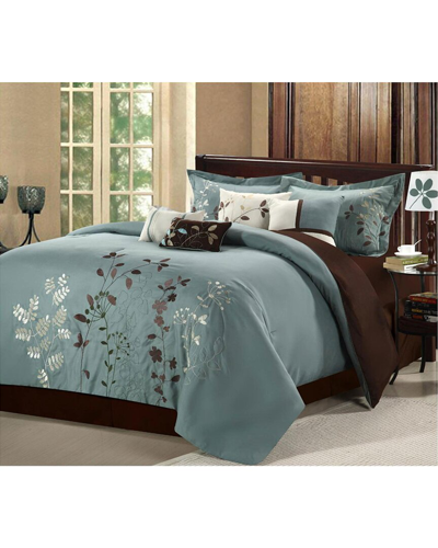 Chic Home Design Brooke 12pc Comforter Set In Green