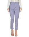 Manila Grace Casual Pants In Light Purple