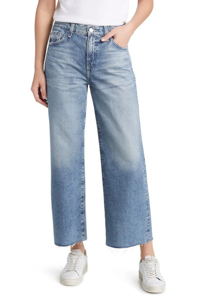 Ag Saige High Waist Ankle Wide Leg Jeans In Rival