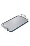 Caraway Ceramic Nonstick Double Burner Griddle In Navy